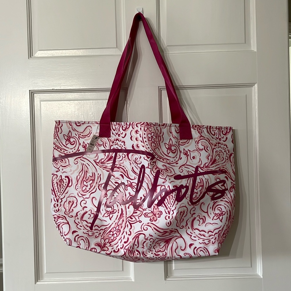 NWT Talbots Paisley Tote Bag